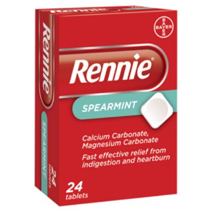 Picture of Rennies Spearmint 24's x12